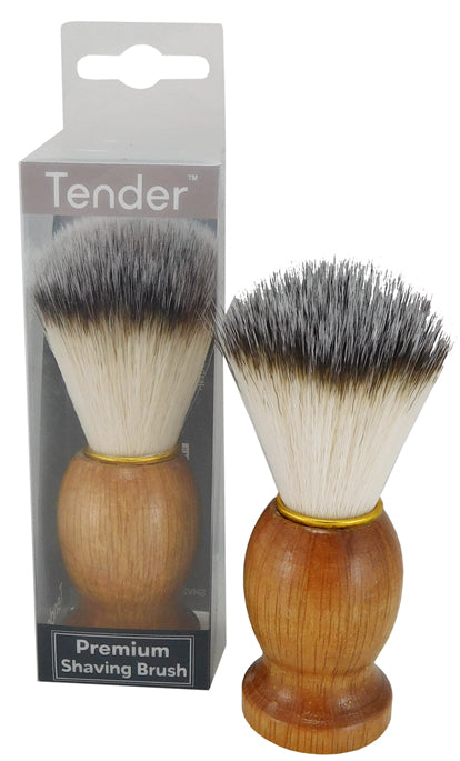Pure Bristle Wood Handle Shave Brush Boxed