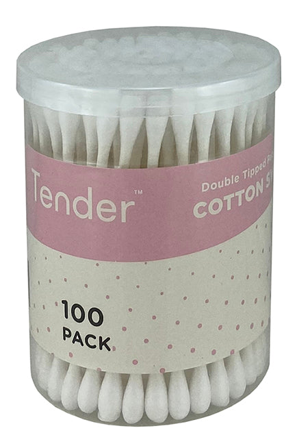 Tender Cotton Tips Drum 100pces