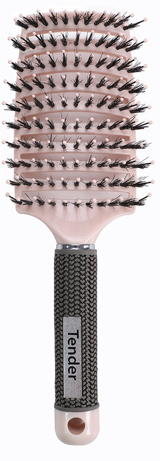 Tender Detangler Brush Pink/Black 24cm