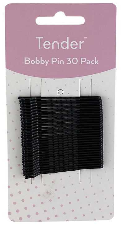Tender Bobby Pins Black pk30