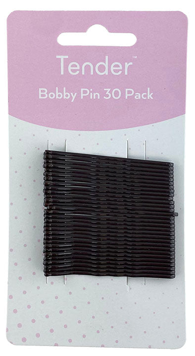 Bobby Pins Brown pk30