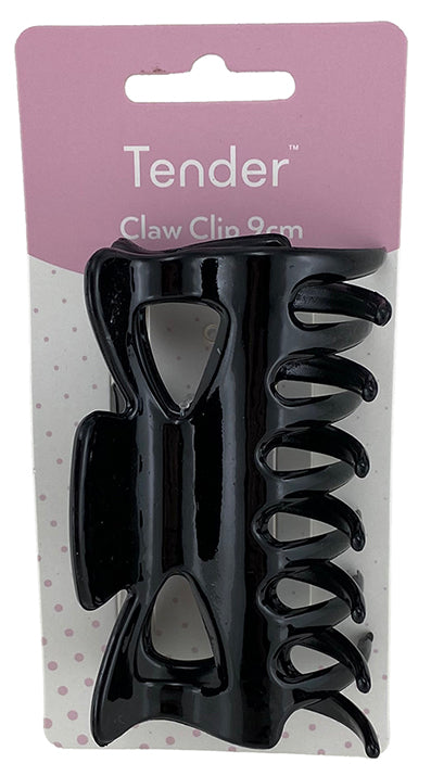 3P Claw Clip Shell Black 9cm