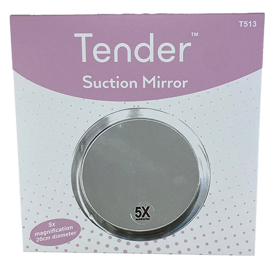 Tender 5X Suction Mirror 19.5cm Diameter