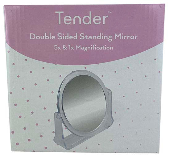 Mirror On Stand 5X Mag 16cm