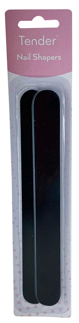 Tender Emery Board Super Black Wide Medium/coarse