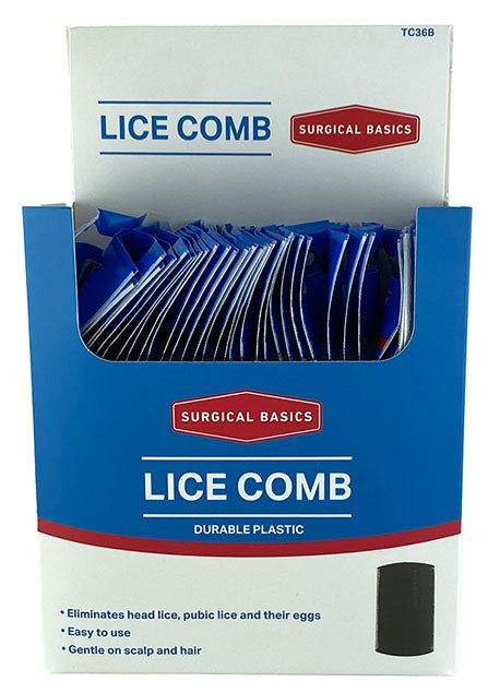 Tender Comb Lice Black Display Of 36