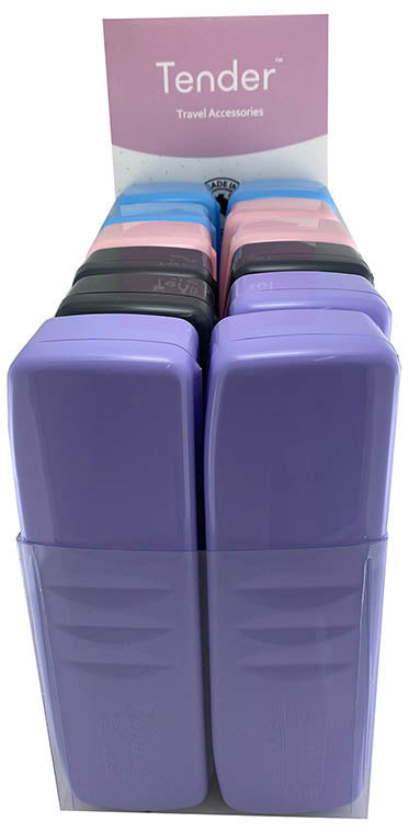Tender Toothbrush &amp; Paste Holder Display 12