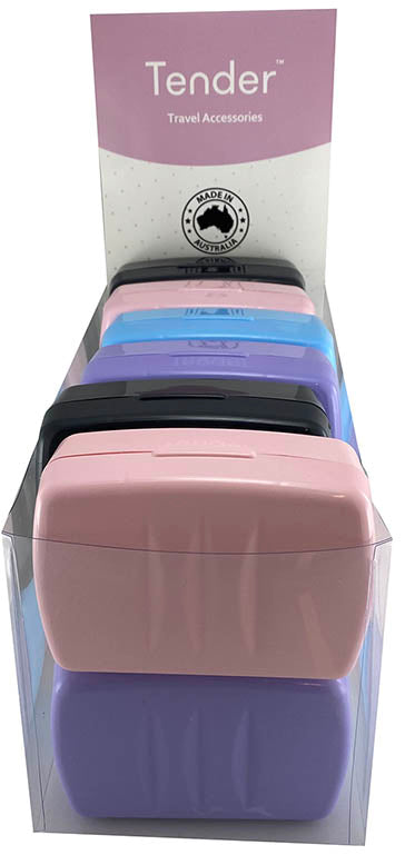 Tender Soap Box Hinged Display of 12