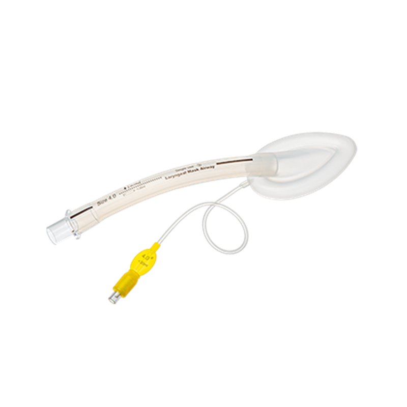 Laryngeal Airway Mask - Silicone Disposable, 4 (Yellow)