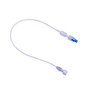 Microbore Extension Set with Female Luer Lock to Male Luer Lock & Rotating Collar (RC), 25cm