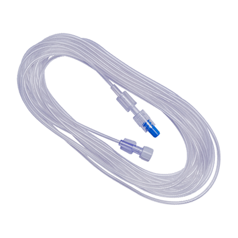 Minimum Volume Extension Set with Female Luer Lock to Male Luer Lock and Rotating Collar (RC)