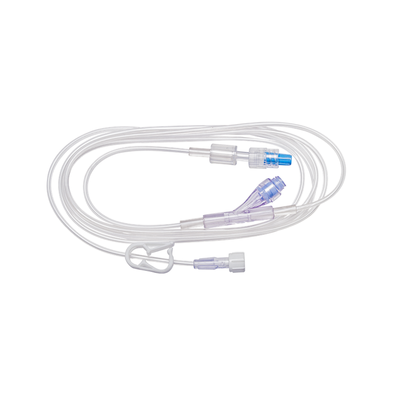 Minimum Volume Extension Set with Needleless Access Site Female Luer Lock to Male Luer Lock and Rotating Collar (RC)