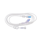 Minimum Volume Extension Set with Needleless Access Site Female Luer Lock to Male Luer Lock and Rotating Collar (RC)