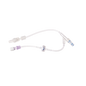 Minimum Volume Extension Set with Needleless Access Site Female Luer Lock to Male Luer Lock and RC, Non-Return Valve