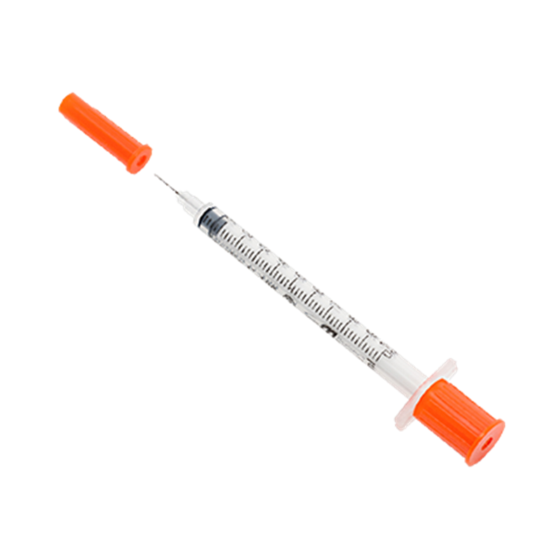 Insulin Syringe with Standard Fixed Needle