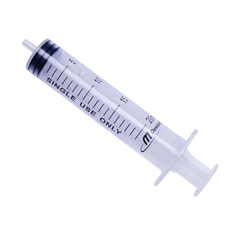 Luer Slip Syringe without Needle - Eccentric nozzle, 20ml