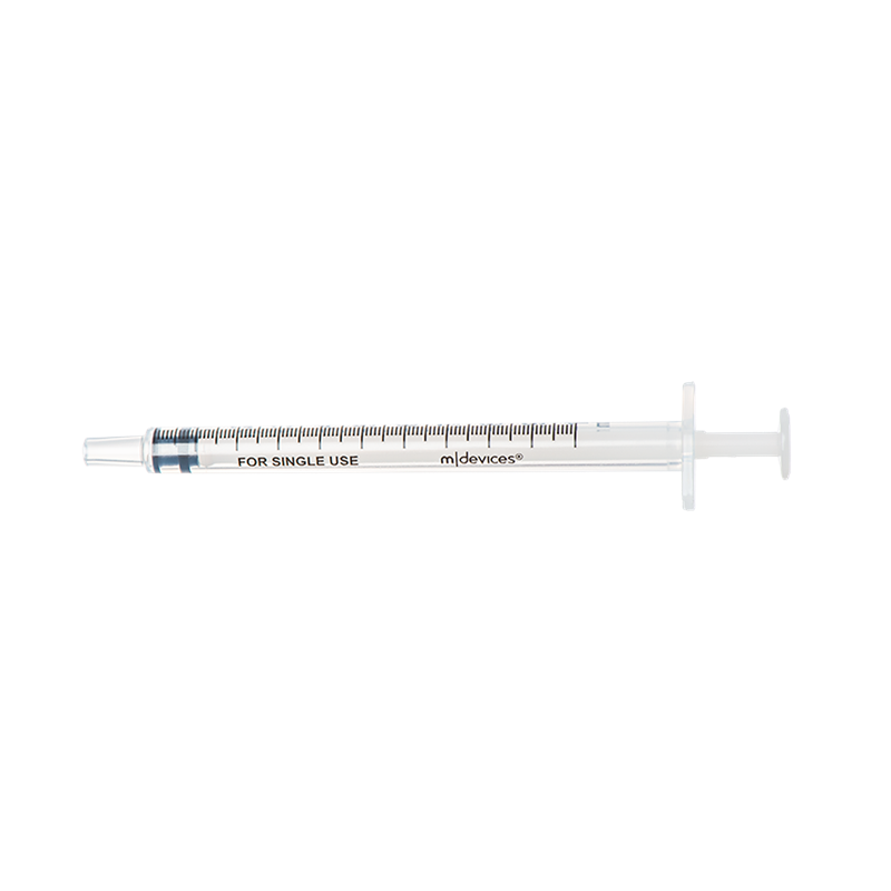 Luer Slip Syringe without Needle - Concentric nozzle, 1mL