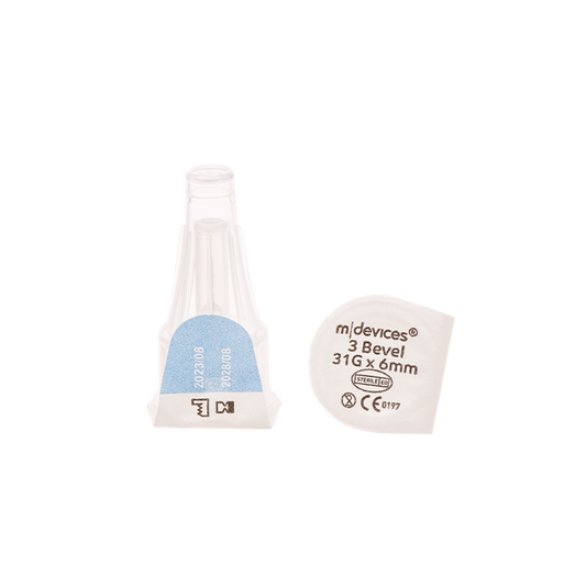 Insulin Pen Needle 3 Bevel Light, 31G x 6mm