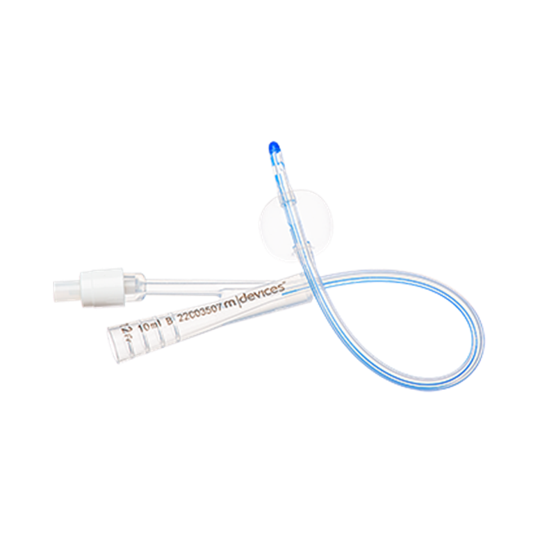 2-Way Foley Catheter, Standard Tip, 23cm with 10mL Balloon (Female),  12Fr (White)