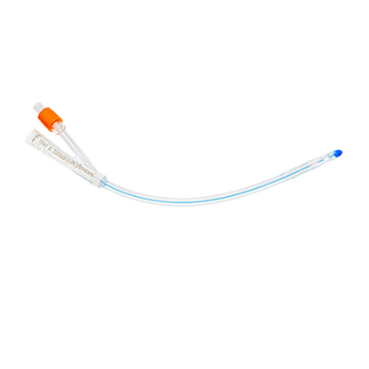 2-Way Foley Catheter, Standard Tip, 45cm with 30mL Balloon,  16Fr (Orange)