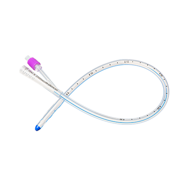 2-Way Foley Catheter, Standard Tip, 45cm with 10mL Balloon,  22Fr (Purple)