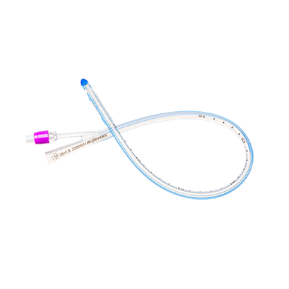 2-Way Foley Catheter, Standard Tip, 45cm with 30mL Balloon,  22Fr (Purple)