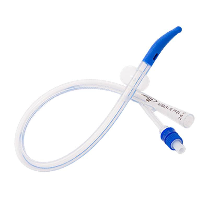 2-Way Foley Catheter, Tiemann Tip, 41cm with 10mL Balloon,  24Fr Blue)