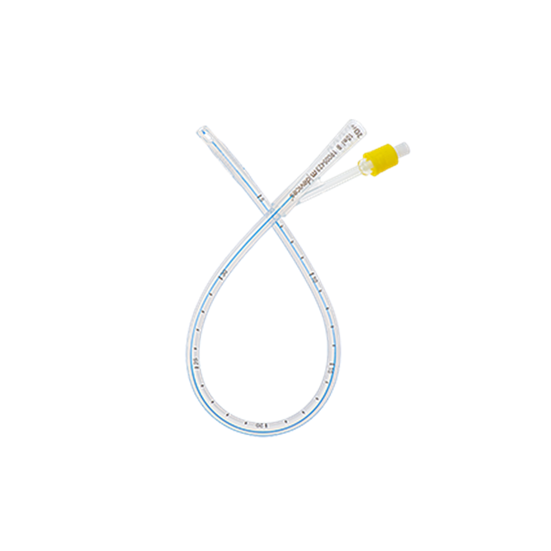 2-Way Foley Catheter, Open Ended, 40cm with 10mL Balloon,  20Fr (Yellow)